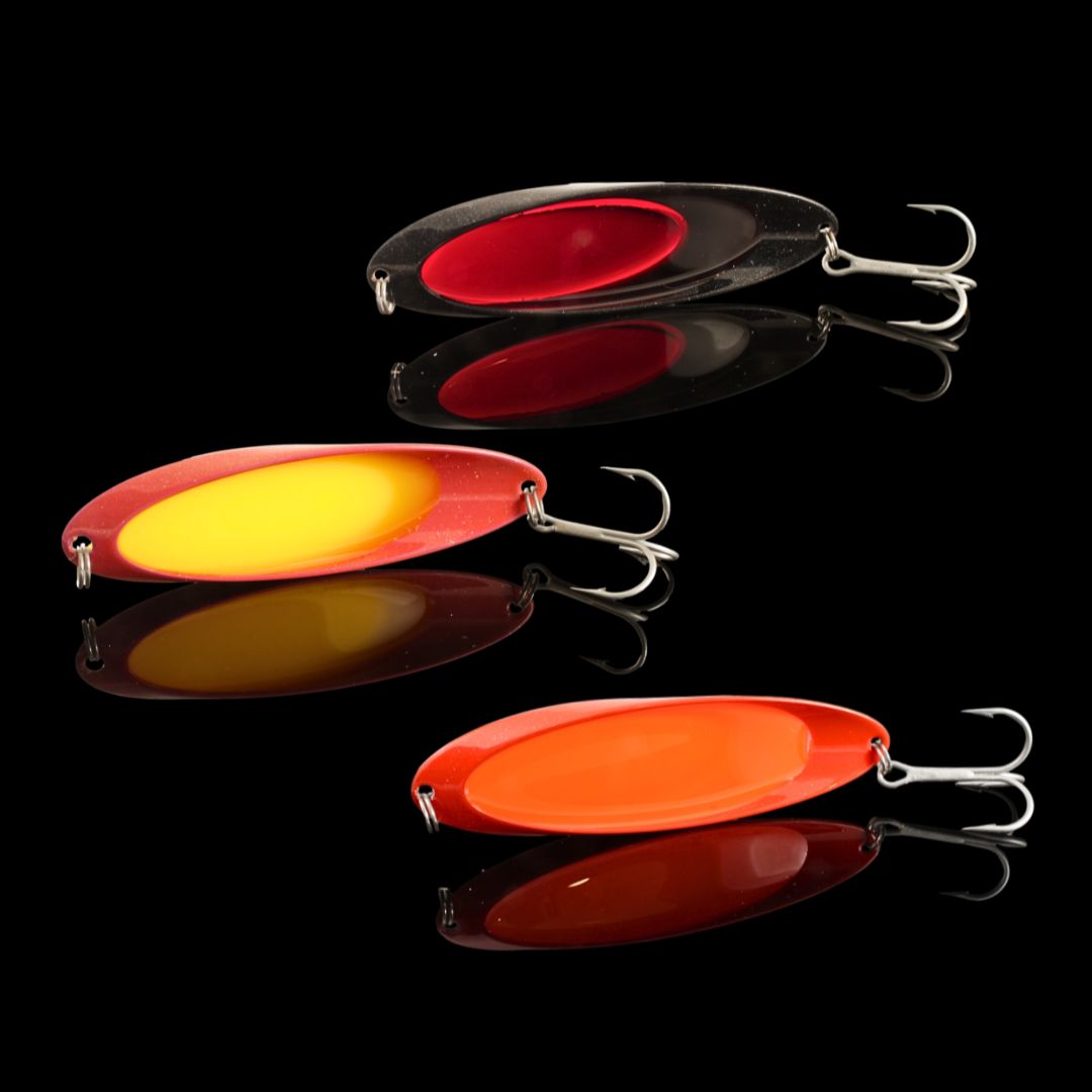 Norolan Light Spoon 8 cm 3-pack för gös, abborre och öring