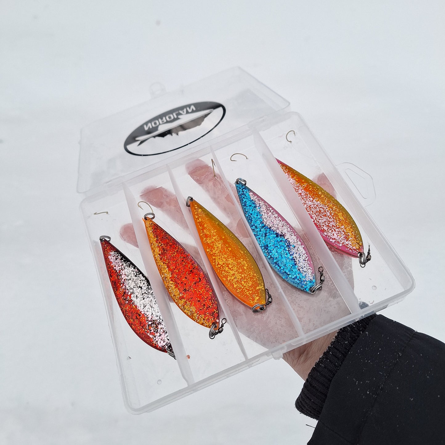 Norolan Winter Light rödingblänke färgserie (alla 5 färger)