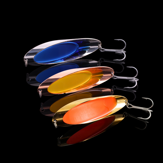 Norolan Light Spoon 7 cm fiskedrag för abborre och regnbåge 3-pack