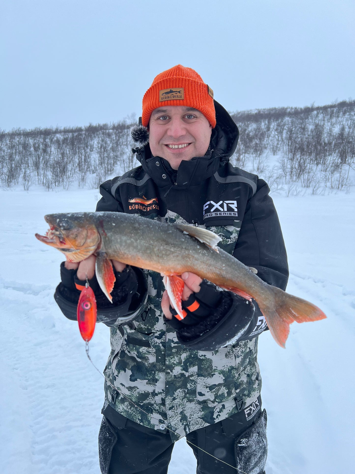 Rödingfrossa 3-pack för rödingfiske
