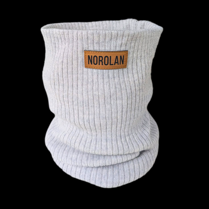Norolans tubhalsduk av merinoull