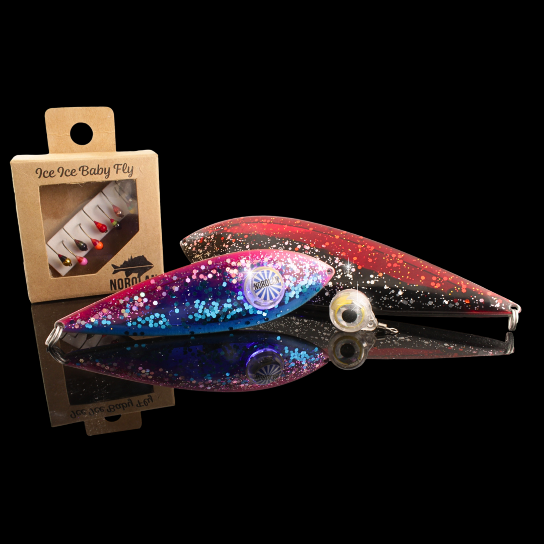 Norolan Winter Light pimpeljigg-set för öring