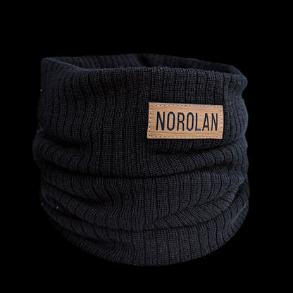 Norolans tubhalsduk av merinoull