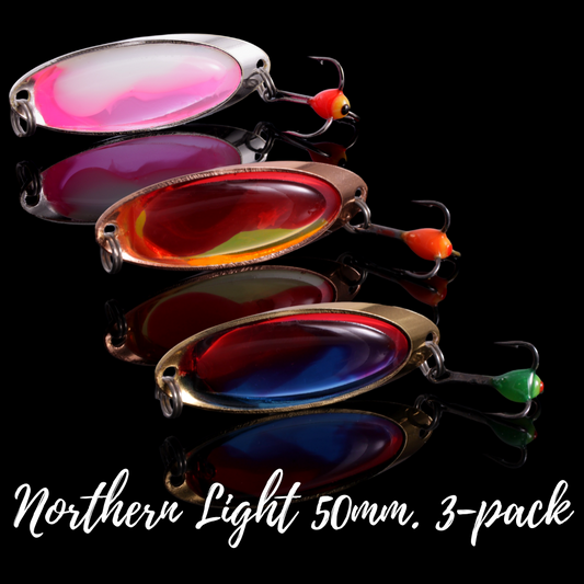 Norolan Northern Light regnbågspirk 3-pack